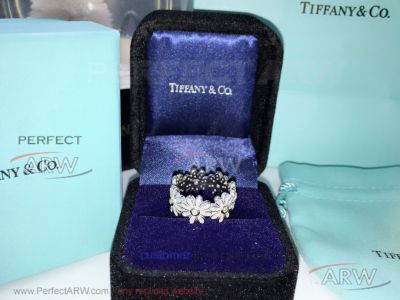 AAA Replica Tiffany And Co Daisy Ring - 925 Silver 